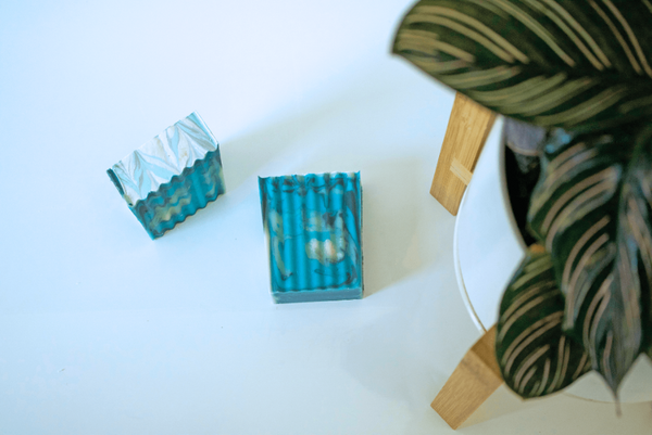 Neroli & Shea Blossom Swirl Soap Bar | Handmade Vegan Soap